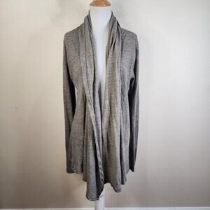 Alternative Made in Peru 100% Cotton Open front Cardigan Lightweight Sweater L